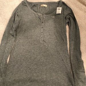 HOLLISTER brand new with tags long sleeve shirt